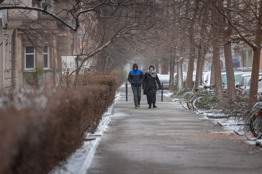 Śnieg we Wrocławiu, 11.01.2025