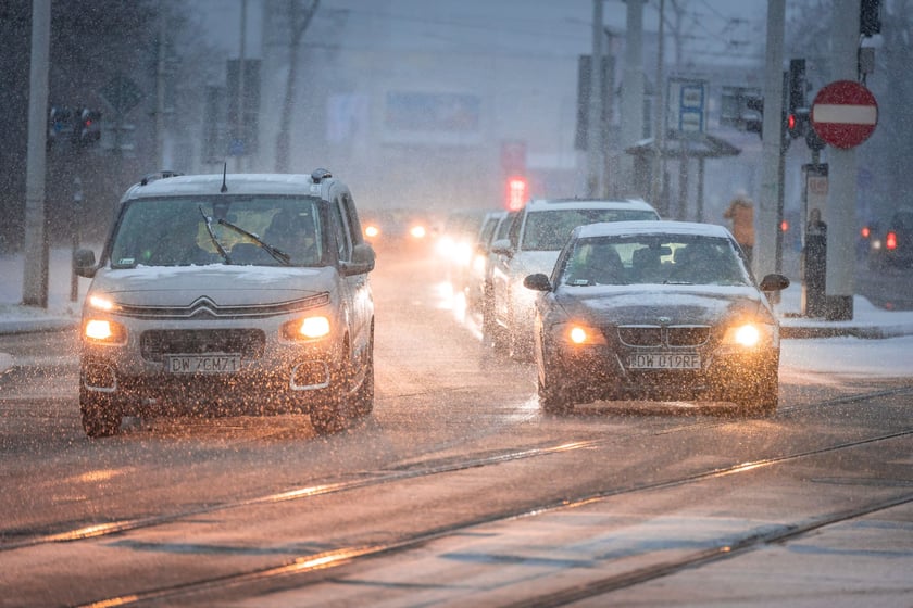 Śnieg we Wrocławiu, 11.01.2025