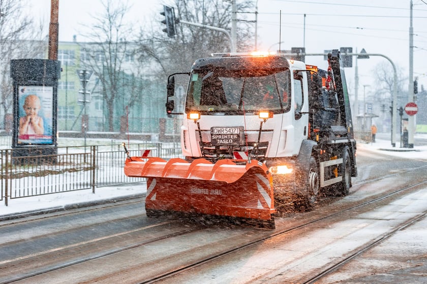 Śnieg we Wrocławiu, 11.01.2025