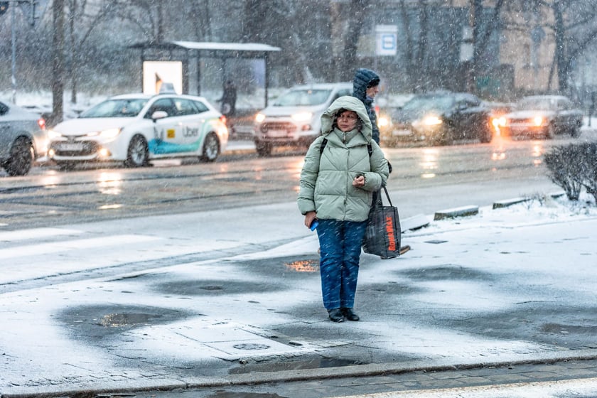 Śnieg we Wrocławiu, 11.01.2025