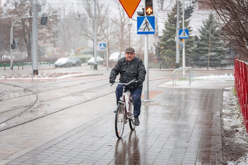 Śnieg we Wrocławiu, 11.01.2025
