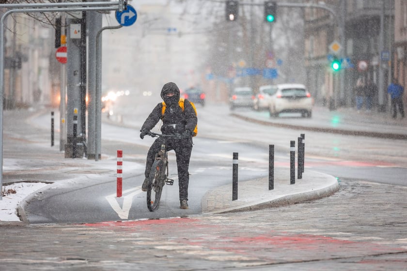 Śnieg we Wrocławiu, 11.01.2025