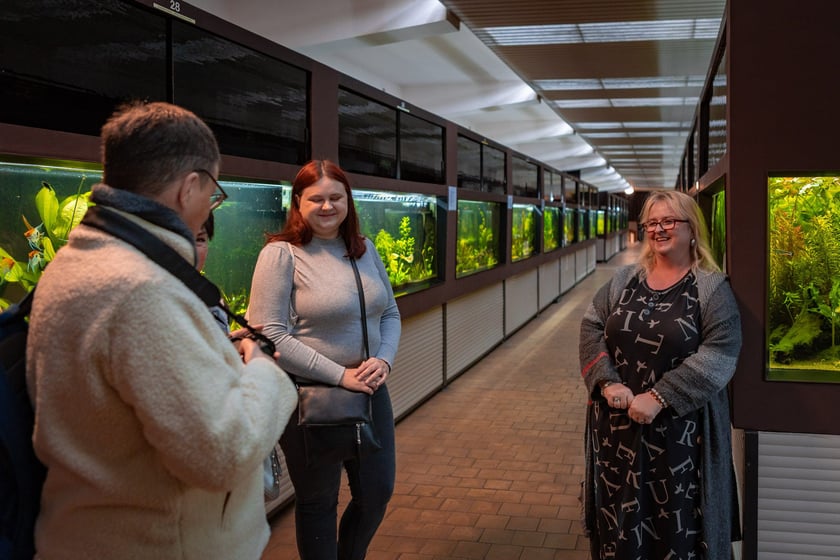 Ogród botaniczny zimą jest piękny. Na zewnątrz śnieg, a w szklarniach przenosimy się do innej strefy klimatycznej