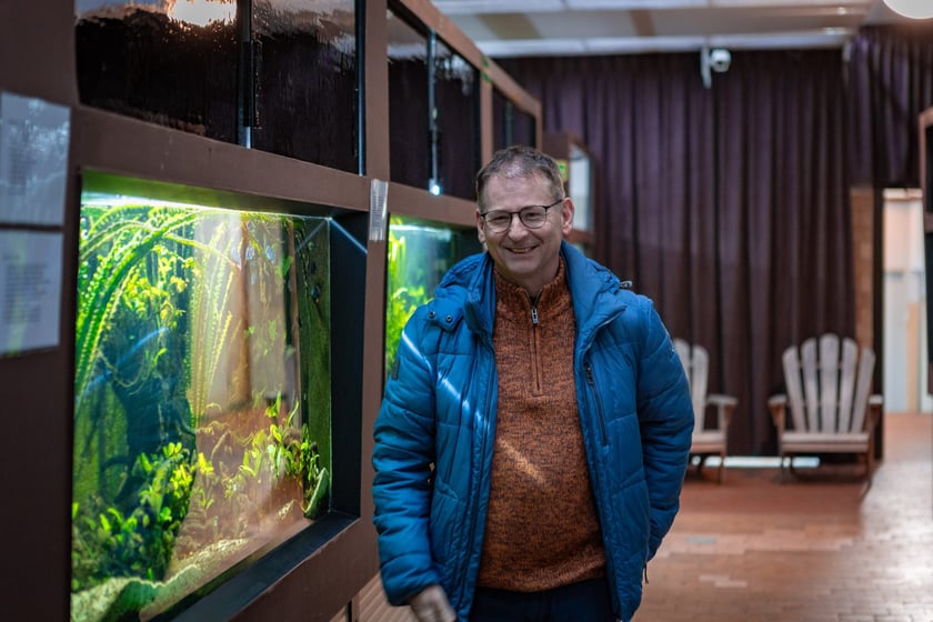 Ogród botaniczny zimą jest piękny. Na zewnątrz śnieg, a w szklarniach przenosimy się do innej strefy klimatycznej