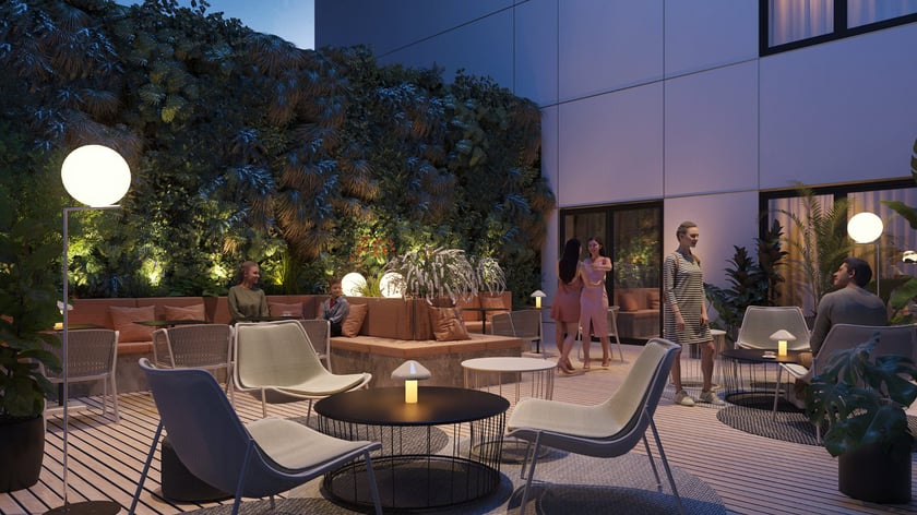 Wizualizacja wnętrza Movenpick Grand Hotel Wrocław