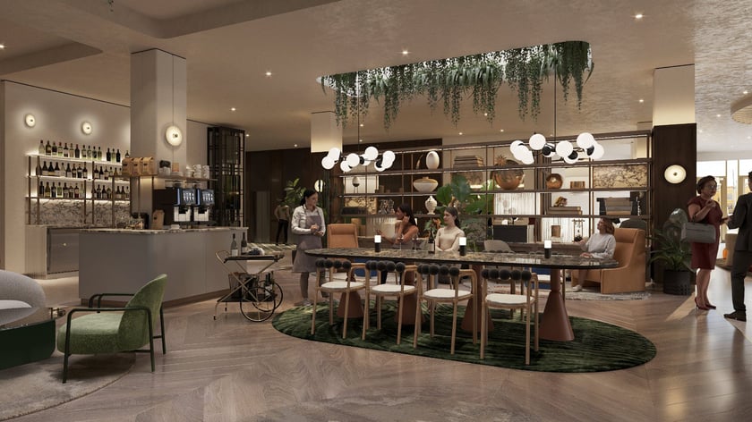 Wizualizacja wnętrza Movenpick Grand Hotel Wrocław