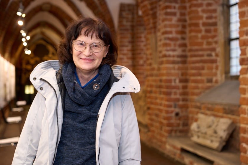 Jolanta Gromadzka - wicedyrektor Muzeum Architektury we Wrocławiu