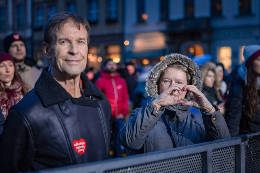 Koncerty z okazji 33. finału WOŚP na wrocławskim Rynku