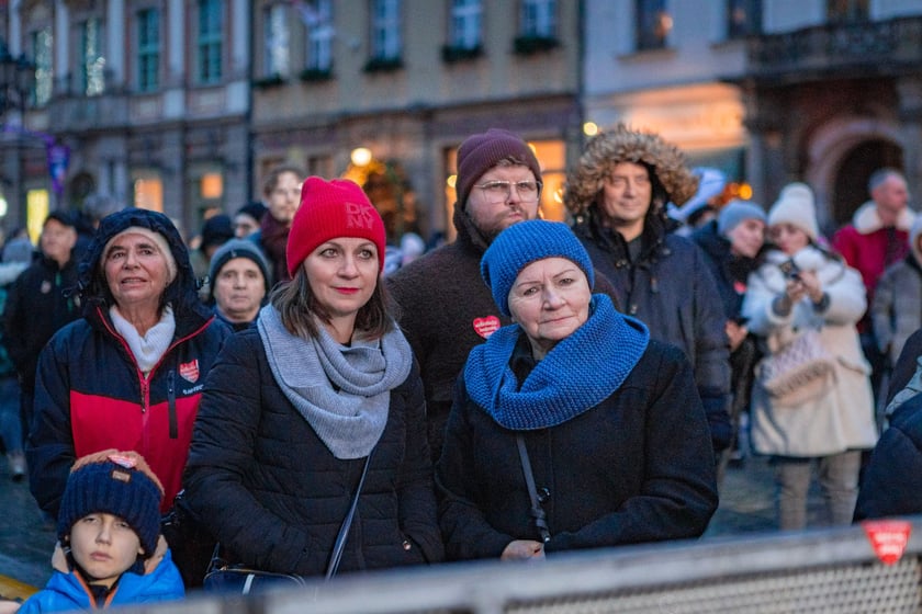 Koncerty z okazji 33. finału WOŚP na wrocławskim Rynku