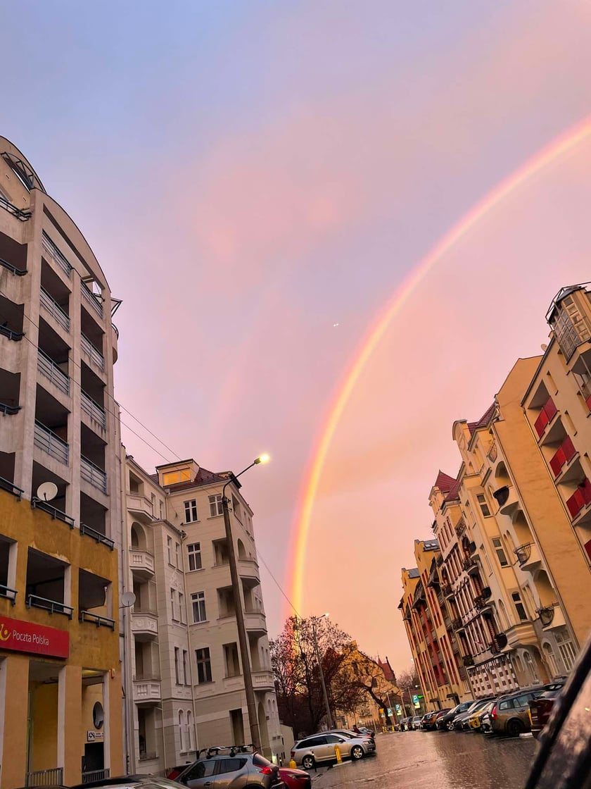 Tęcza nad Wrocławiem