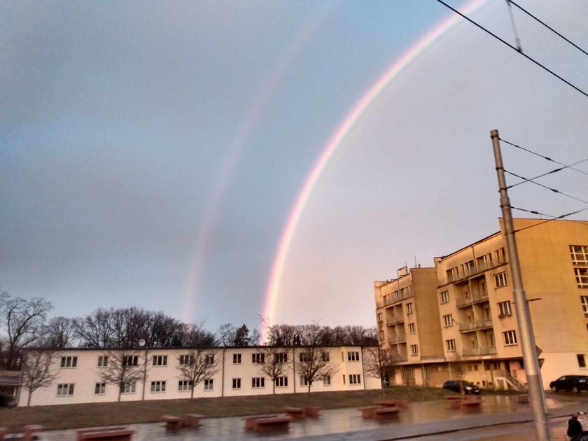 Tęcza nad Wrocławiem