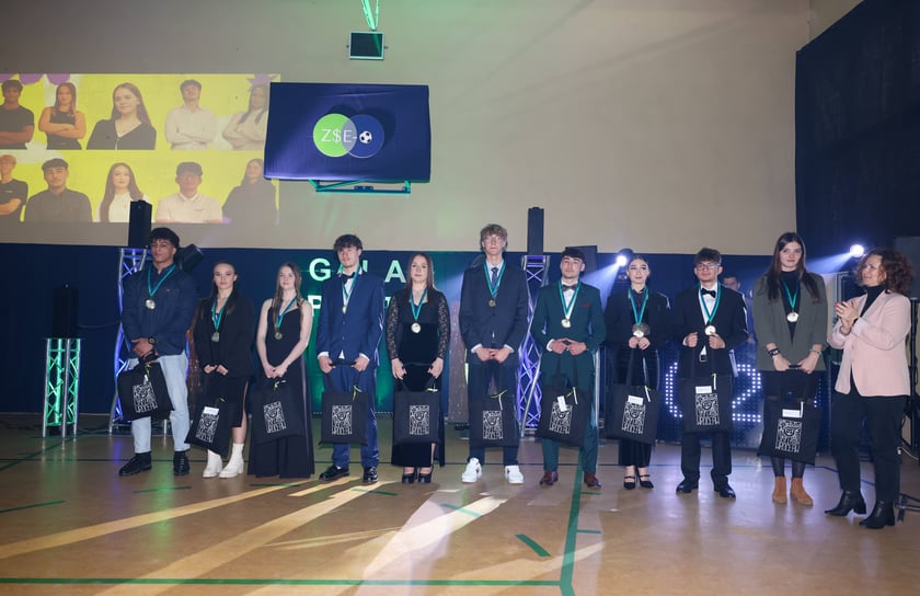 Gala XV Plebiscytu na Najpopularniejszego Ucznia-Sportowca Zespołu Szkół Ekonomiczno-Ogólnokształcących we Wrocławiu - 28.01.2025 r.