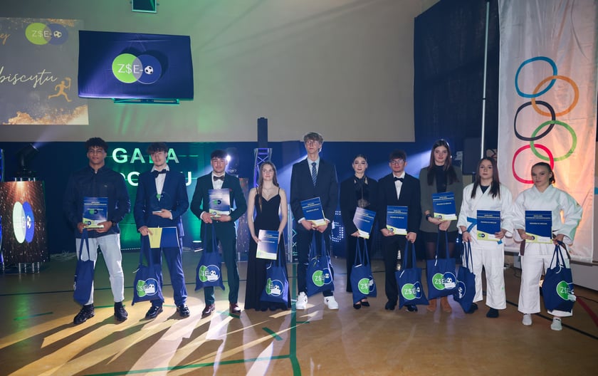 Gala XV Plebiscytu na Najpopularniejszego Ucznia-Sportowca Zespołu Szkół Ekonomiczno-Ogólnokształcących we Wrocławiu - 28.01.2025 r.