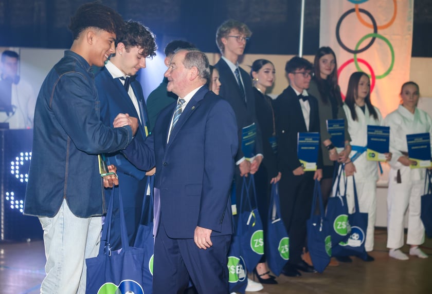 Gala XV Plebiscytu na Najpopularniejszego Ucznia-Sportowca Zespołu Szkół Ekonomiczno-Ogólnokształcących we Wrocławiu - 28.01.2025 r.