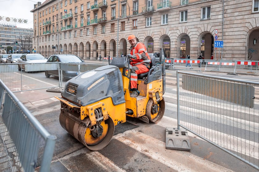 Prace MPWiK przy ul. Świdnickiej, Wrocław 01.02.2025