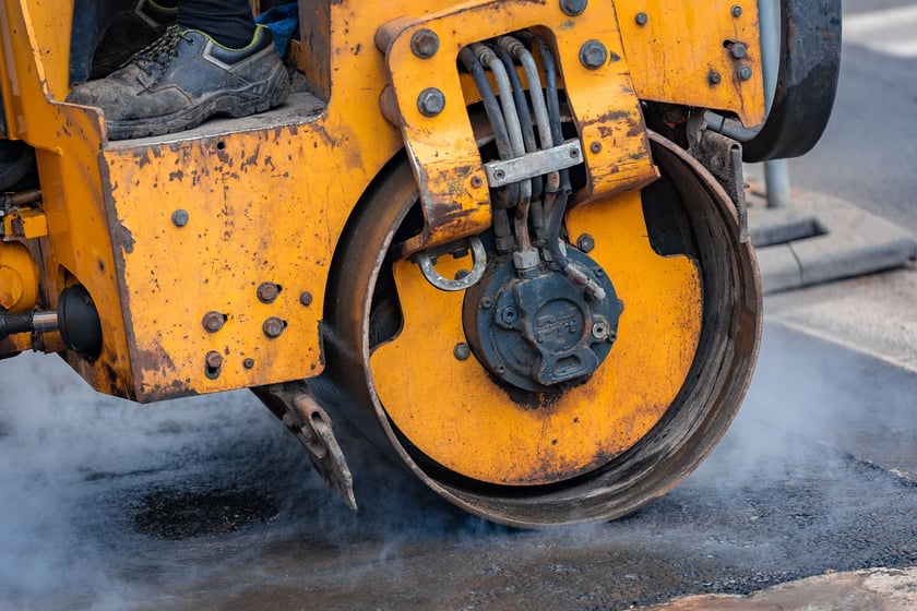 Prace MPWiK przy ul. Świdnickiej, Wrocław 01.02.2025