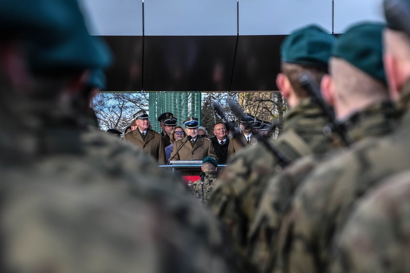 Uroczystość przekazania obowiązk&oacute;w dow&oacute;dcy 10 Wrocławskiej Brygady Łączności. Wrocław, 29.01.2025&nbsp;