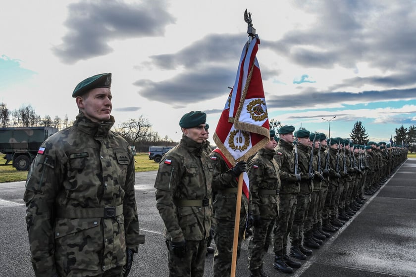 Uroczystość przekazania obowiązk&oacute;w dow&oacute;dcy 10 Wrocławskiej Brygady Łączności. Wrocław, 29.01.2025&nbsp;