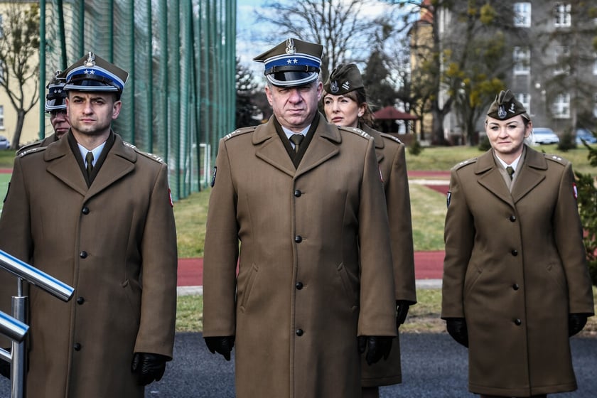 Uroczystość przekazania obowiązk&oacute;w dow&oacute;dcy 10 Wrocławskiej Brygady Łączności. Wrocław, 29.01.2025&nbsp;
