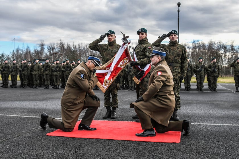 Uroczystość przekazania obowiązk&oacute;w dow&oacute;dcy 10 Wrocławskiej Brygady Łączności. Wrocław, 29.01.2025&nbsp;