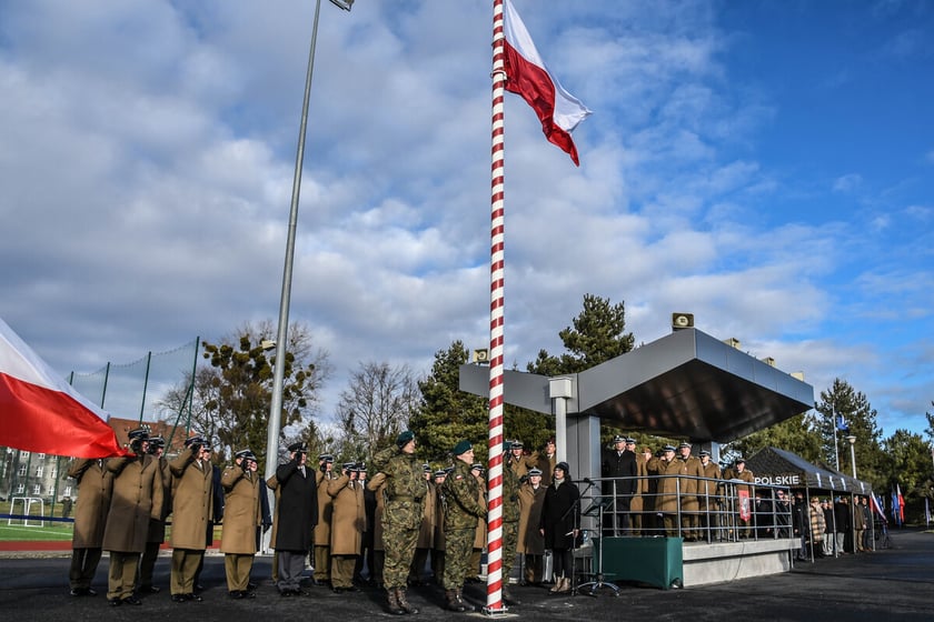 Uroczystość przekazania obowiązk&oacute;w dow&oacute;dcy 10 Wrocławskiej Brygady Łączności. Wrocław, 29.01.2025&nbsp;