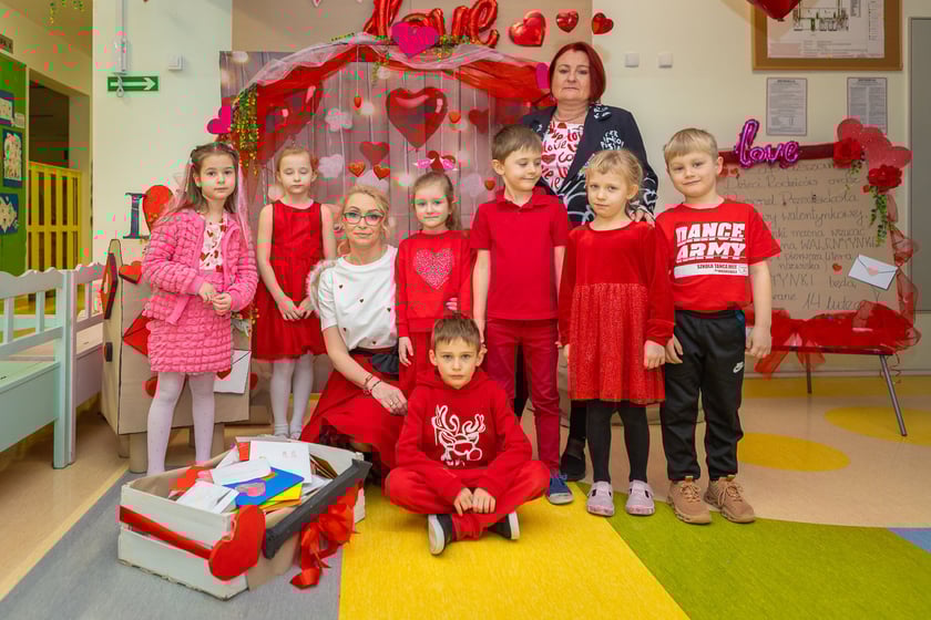 Walentynki w Przedszkolu nr 149 „Tęczowa Polanka” we Wrocławiu - 14.02.2025 r.