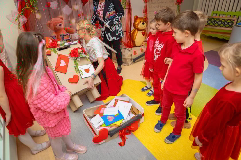 Walentynki w Przedszkolu nr 149 „Tęczowa Polanka” we Wrocławiu - 14.02.2025 r.