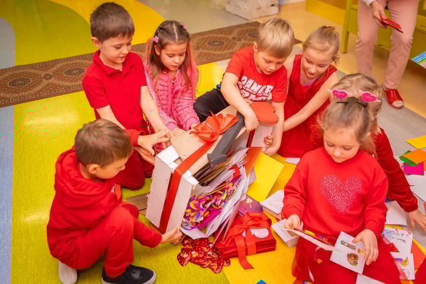 Walentynki w Przedszkolu nr 149 „Tęczowa Polanka” we Wrocławiu - 14.02.2025 r.