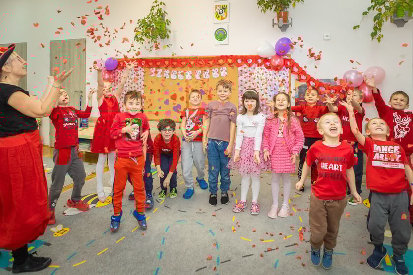 Walentynki w Przedszkolu nr 149 „Tęczowa Polanka” we Wrocławiu - 14.02.2025 r.