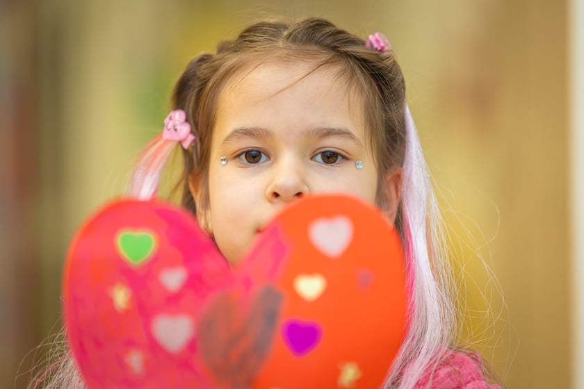 Walentynki w Przedszkolu nr 149 „Tęczowa Polanka” we Wrocławiu - 14.02.2025 r.