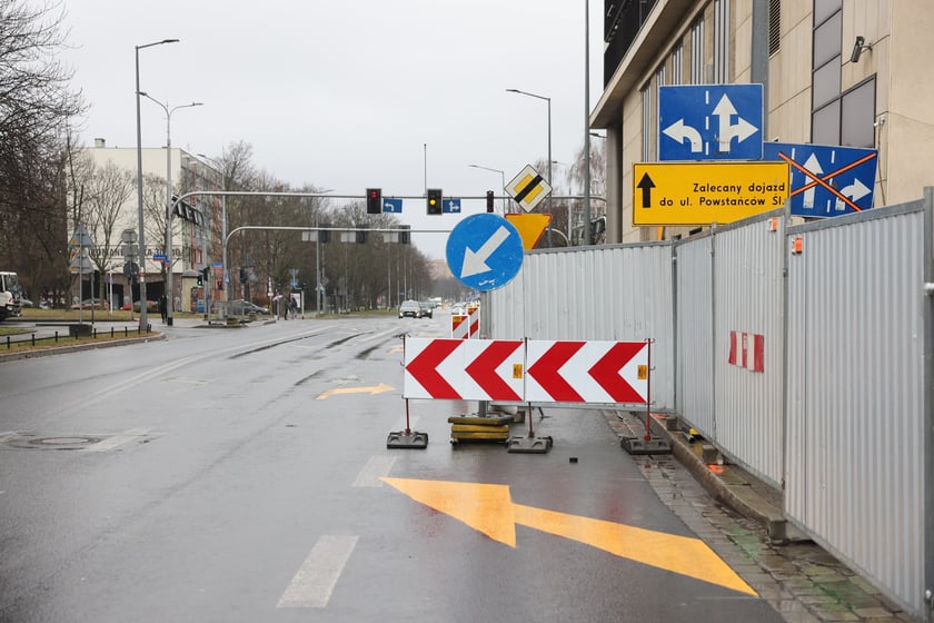 1 marca - zmiana organizacji ruchu pod Arkadami Wrocławskimi