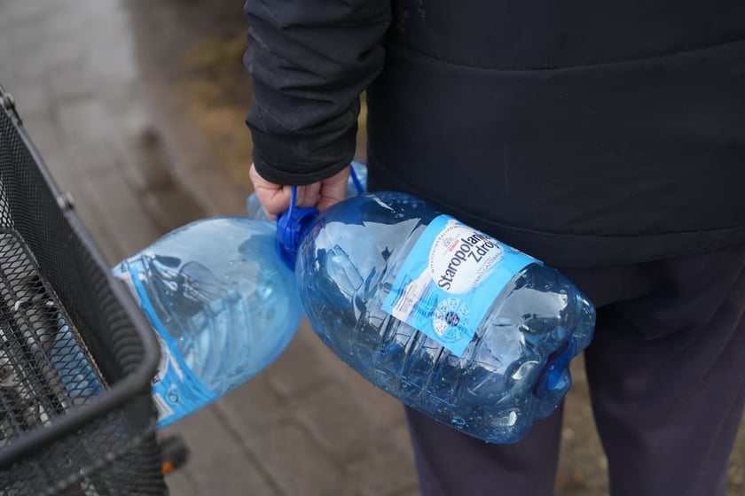 Awaria wodociągowa na Strachocińskiej, 28.02.2025