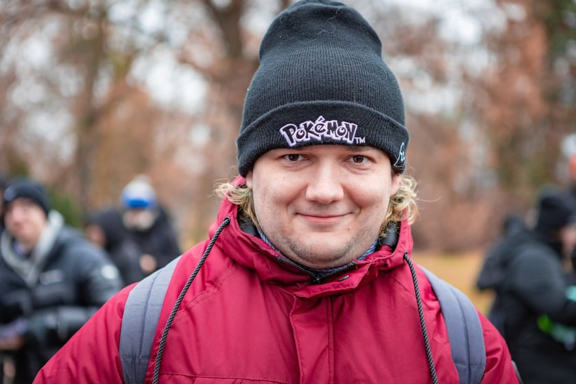 Gra Pokemon Go Tour Park w parku Słowackiego we Wrocławiu (1 marca 2025)