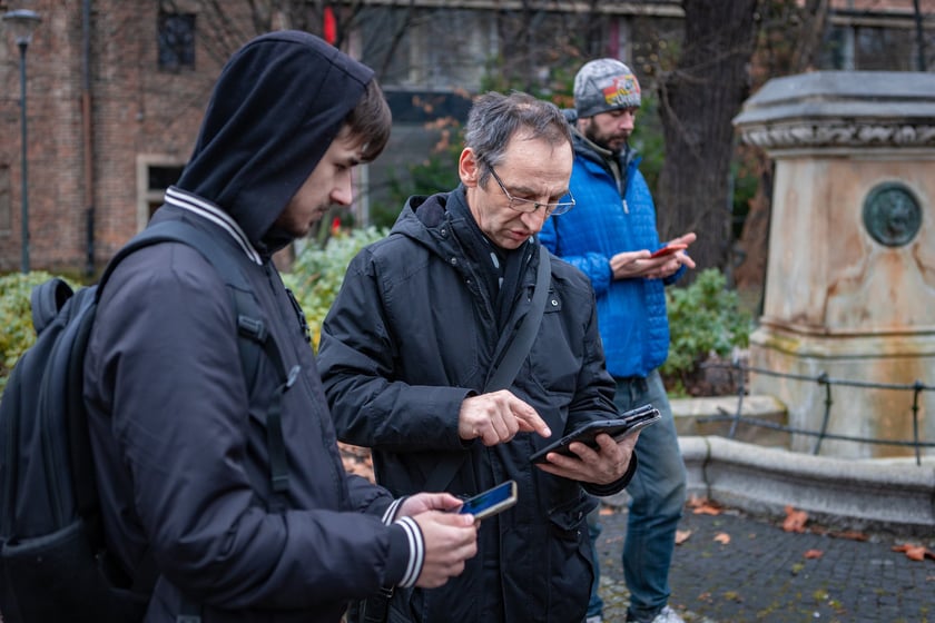 Gra Pokemon Go Tour Park w parku Słowackiego we Wrocławiu (1 marca 2025)