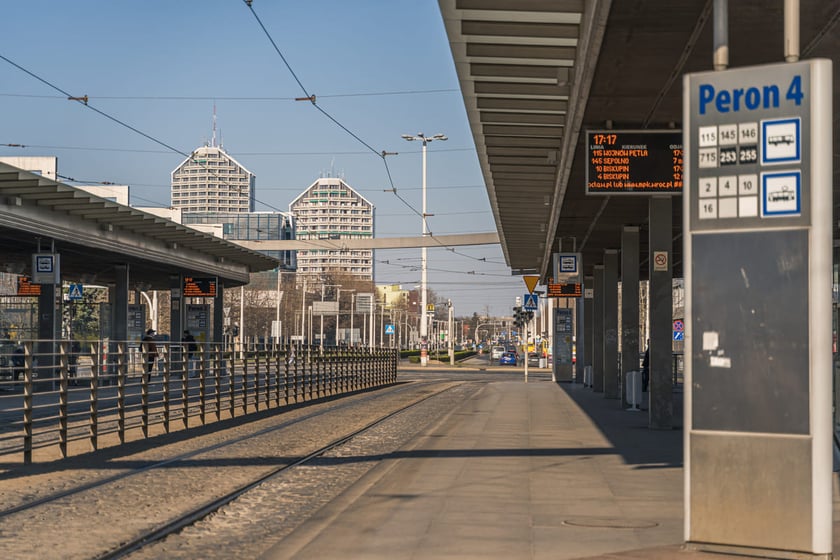 Lockdown we Wrocławiu. Puste ulice. Kwiecień 2020.