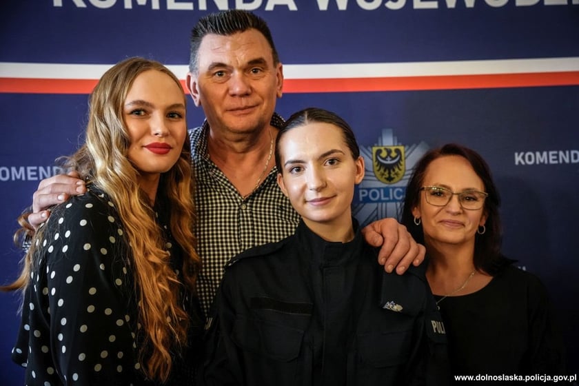 Ślubowanie policjantów w Ratuszu we Wrocławiu