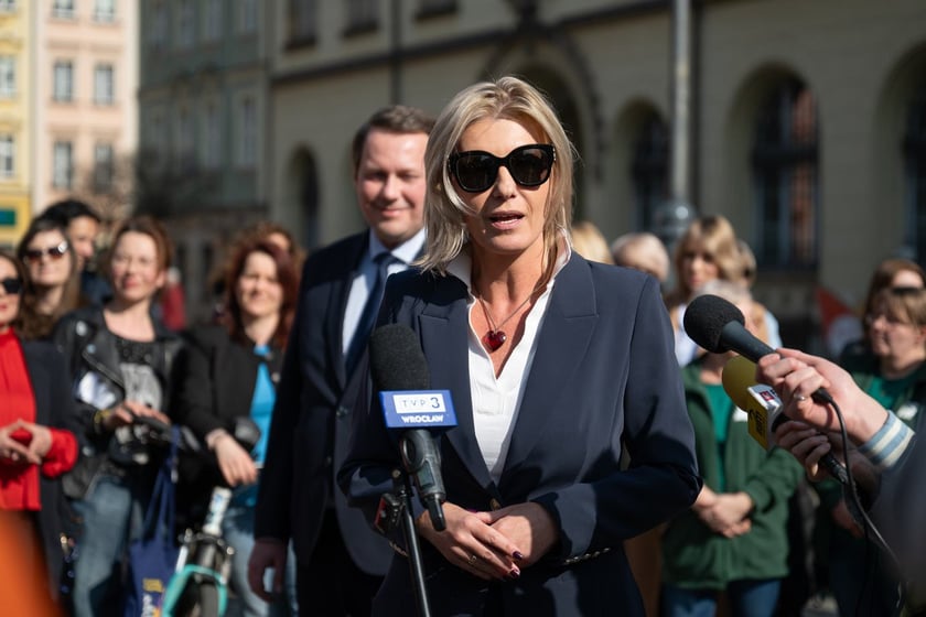 Konferencja prasowa pod hasłem: „Wrocław Kobietami Stoi! Siła Wrocławianek w każdym aspekcie życia” (07.03.2025)