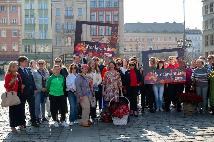 Konferencja prasowa pod hasłem: „Wrocław Kobietami Stoi! Siła Wrocławianek w każdym aspekcie życia” (07.03.2025)