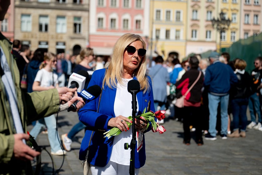 Inauguracja konkursu Ukwiecamy Wrocław w kolorach Wrocławia 2025 na rynku
