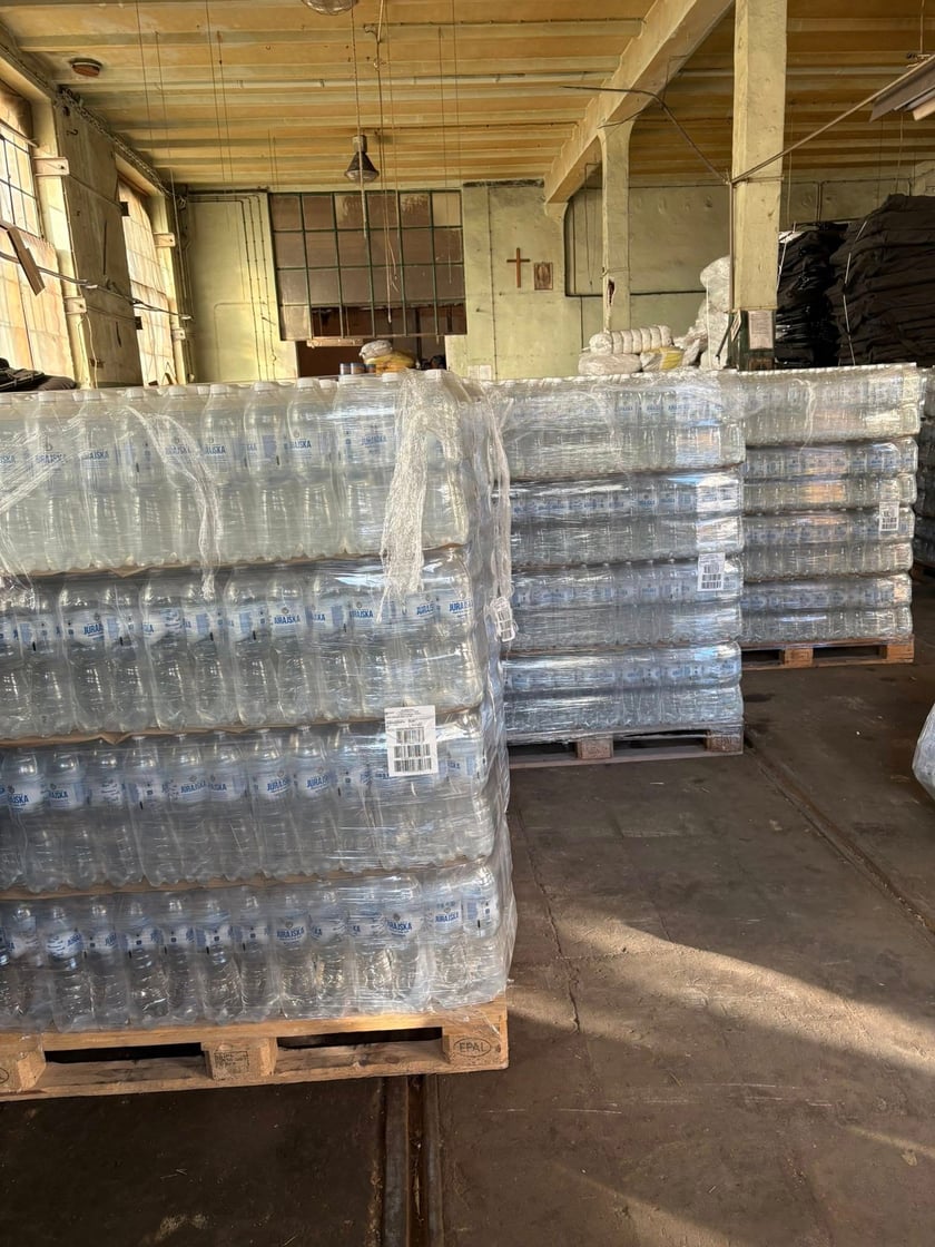 Transport wody butelkowanej do Otwocka