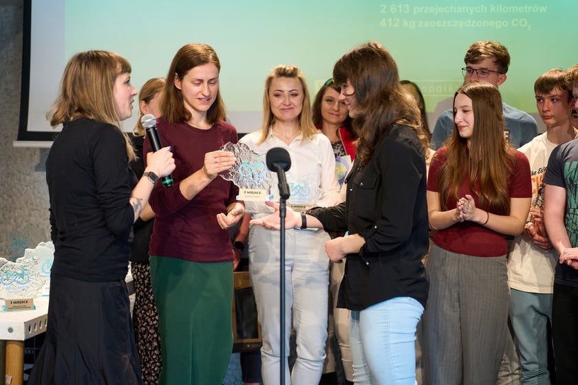 Wręczenie nagr&oacute;d 6. edycji akcji &bdquo;W k&oacute;łko kręcę&rdquo; w Barbarze &ndash; najlepsza studentka Paula 3 805 pkt, 1 026 km
&nbsp;