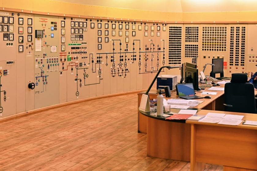 Ostatnie lata pracy EC Czechnica - rok 2023. Nastawnia elektryczna&nbsp;