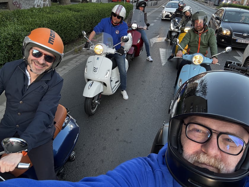 Skutery Vespa - zdjęcia z poprzedniej edycji zlotu ich miłośników