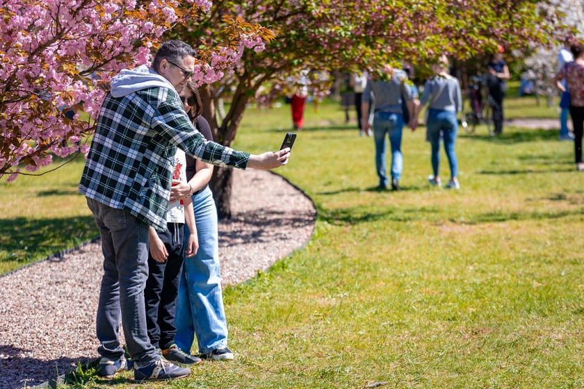 Wrocławianie na spacerach. Park Szczytnicki, Wielkanoc 20.04.2025