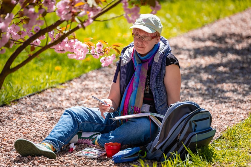 Wrocławianie na spacerach. Park Szczytnicki, Wielkanoc 20.04.2025