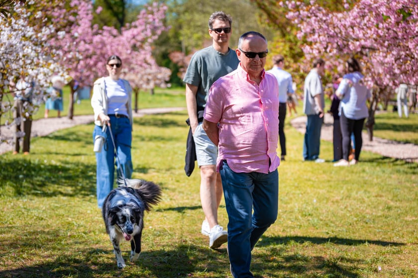Wrocławianie na spacerach. Park Szczytnicki, Wielkanoc 20.04.2025