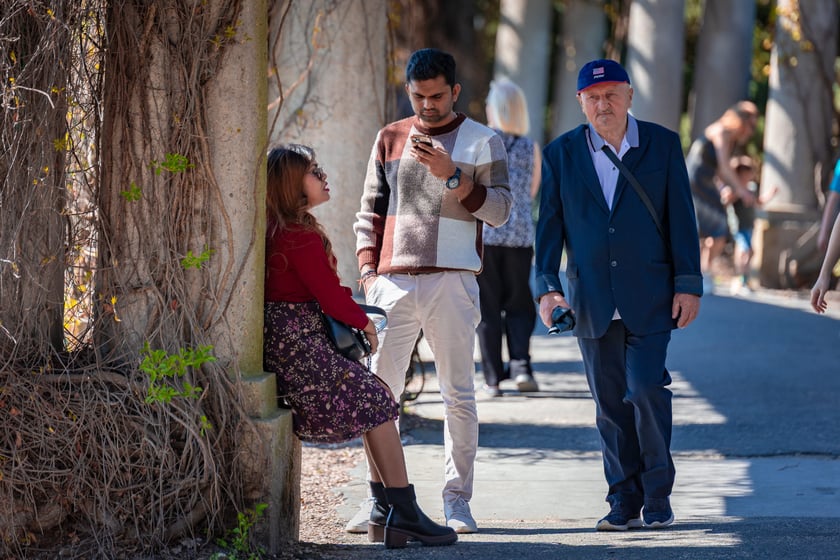 Wrocławianie na spacerach. Park Szczytnicki, Wielkanoc 20.04.2025
