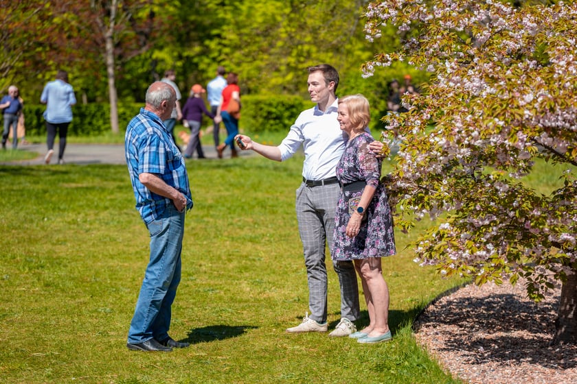 Wrocławianie na spacerach. Park Szczytnicki, Wielkanoc 20.04.2025