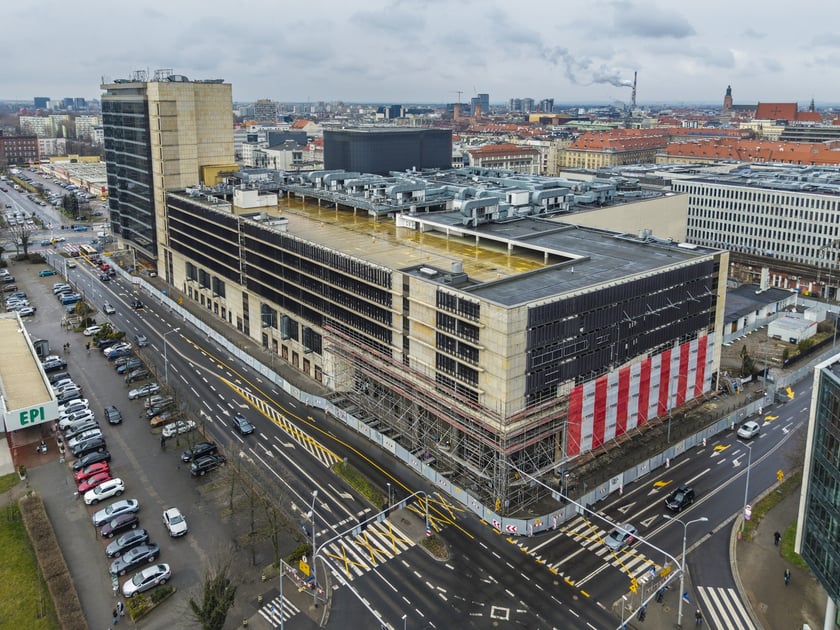 Rozbiórka Arkad Wrocławskich