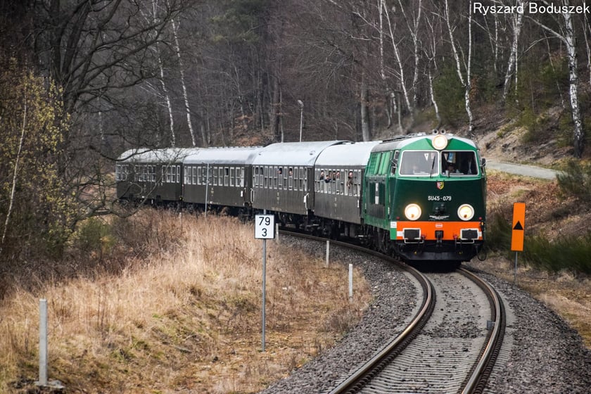 Przejazdy pociągami retro